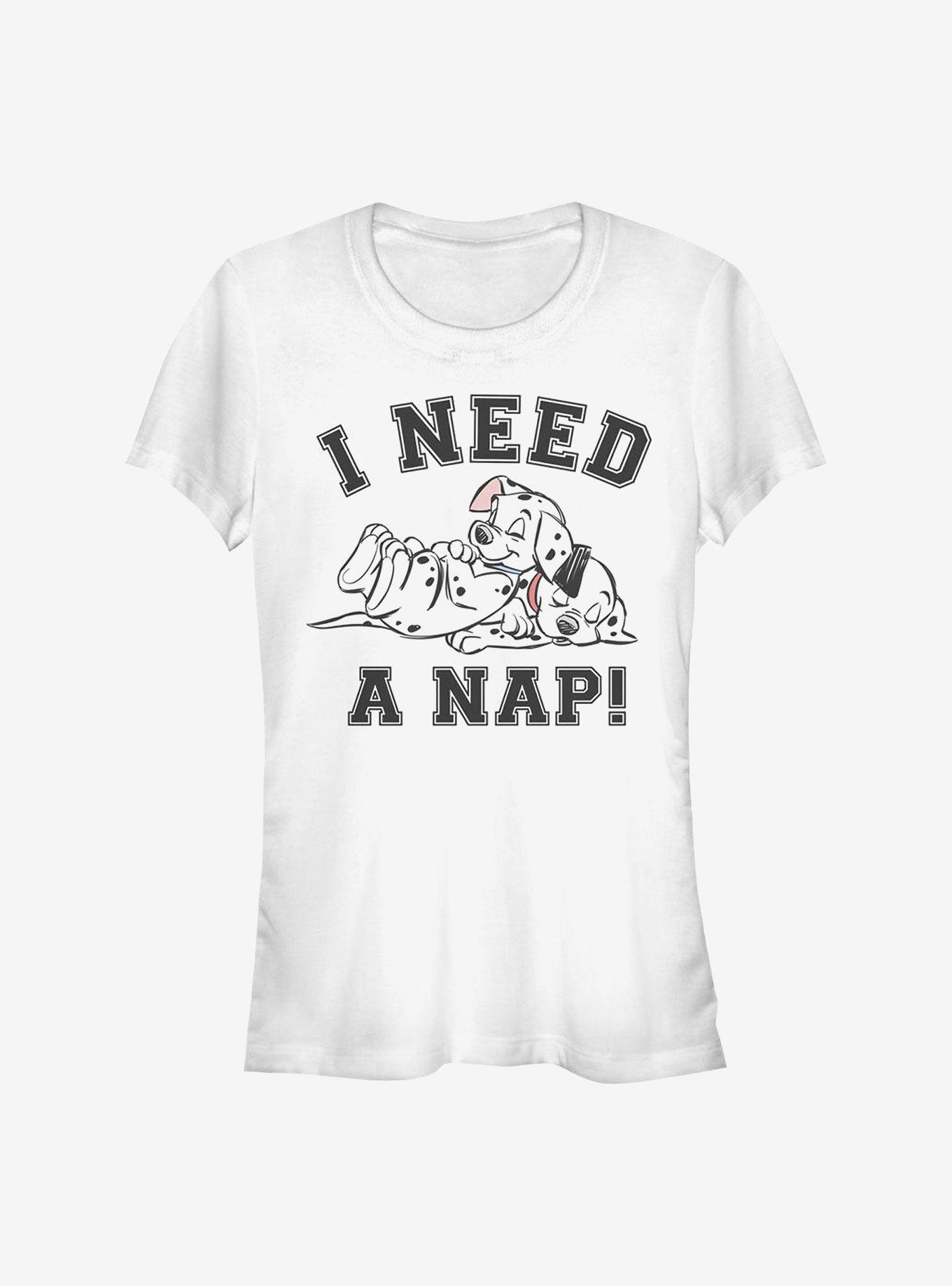 Disney 101 Dalmatians Nap Girls T-Shirt, WHITE, hi-res