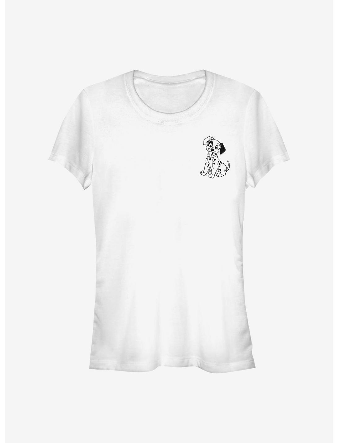 Disney 101 Dalmatians Patch Line Girls T-Shirt, WHITE, hi-res