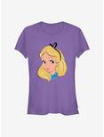 Disney Alice In Wonderland Big Face Girls T-Shirt, , hi-res