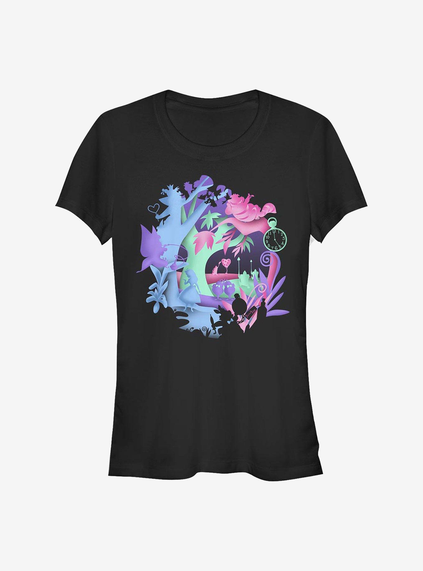 Disney Alice In Wonderland Chaos Wonderland Girls T-Shirt, , hi-res
