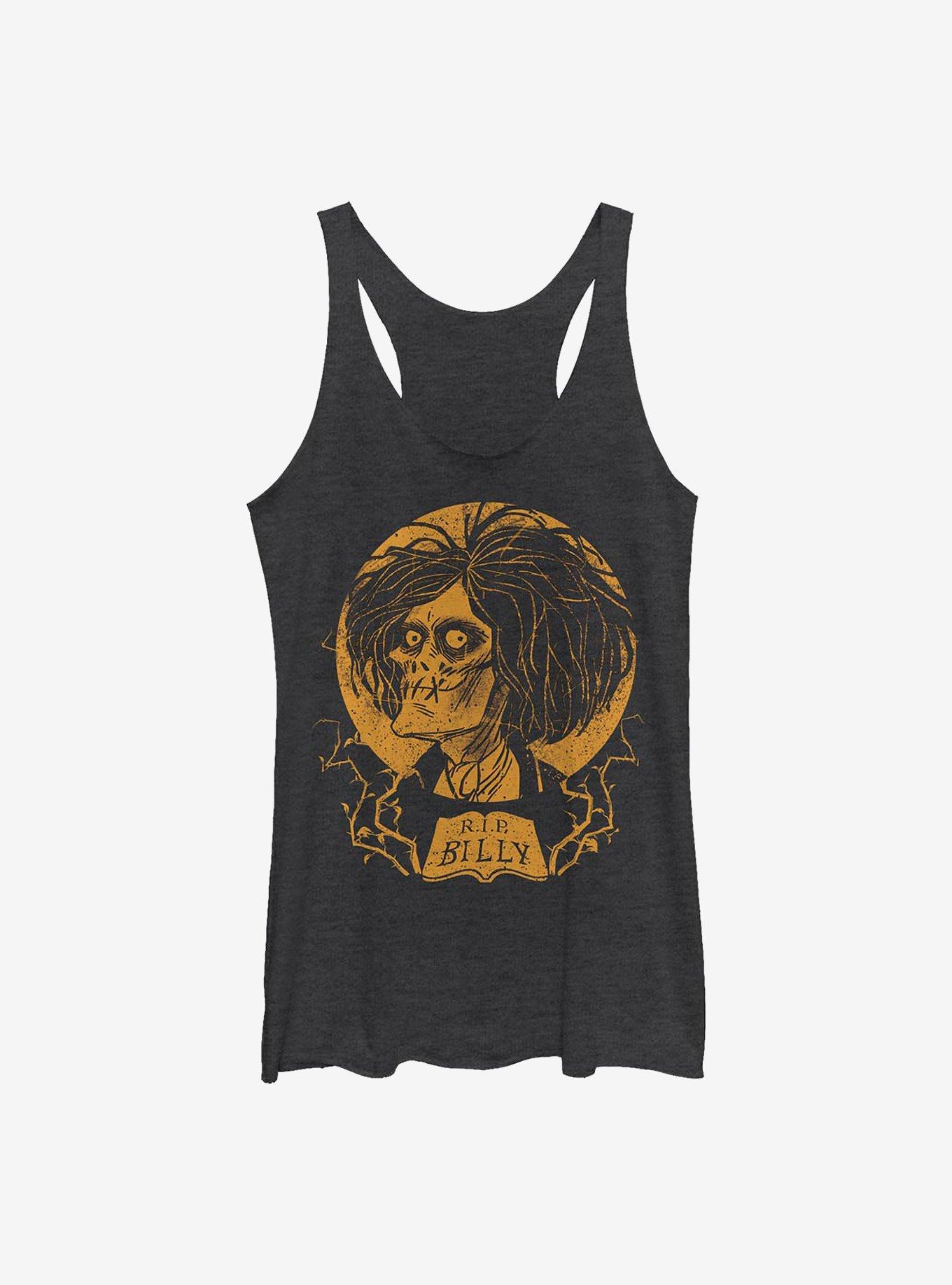 Disney Hocus Pocus RIP Billy Girls Tank, BLK HTR, hi-res