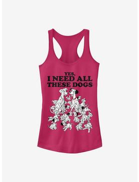 Plus Size Disney 101 Dalmatians All These Dogs Girls Tank, , hi-res