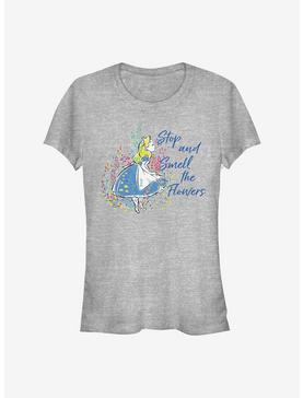 Disney Alice In Wonderland Smell The Flowers Girls T-Shirt, , hi-res