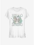 Disney Alice In Wonderland Spring Garden Alice Girls T-Shirt, WHITE, hi-res