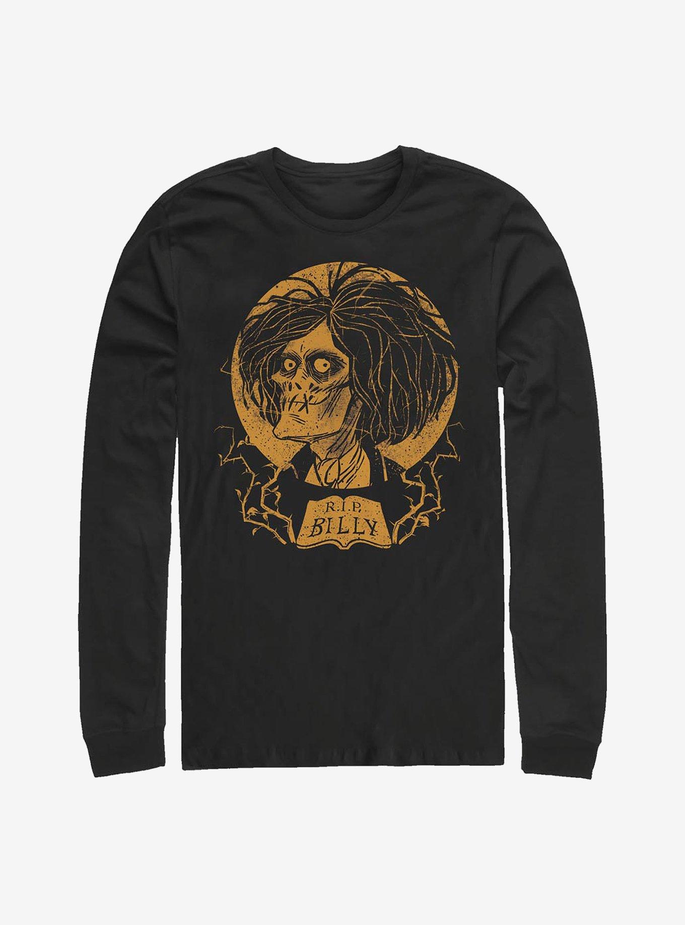 Disney Hocus Pocus RIP Billy Long-Sleeve T-Shirt, , hi-res