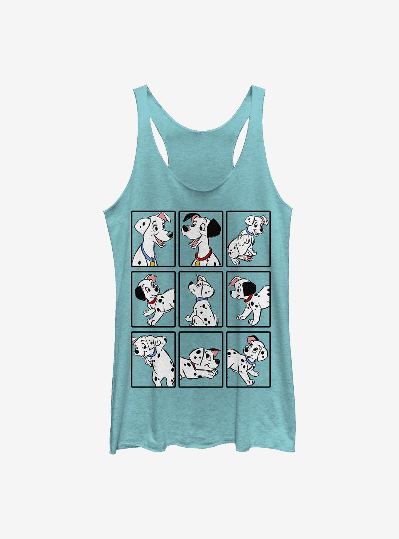 Disney 101 Dalmatians Dalmatian Box Up Girls Tank, TAHI BLUE, hi-res