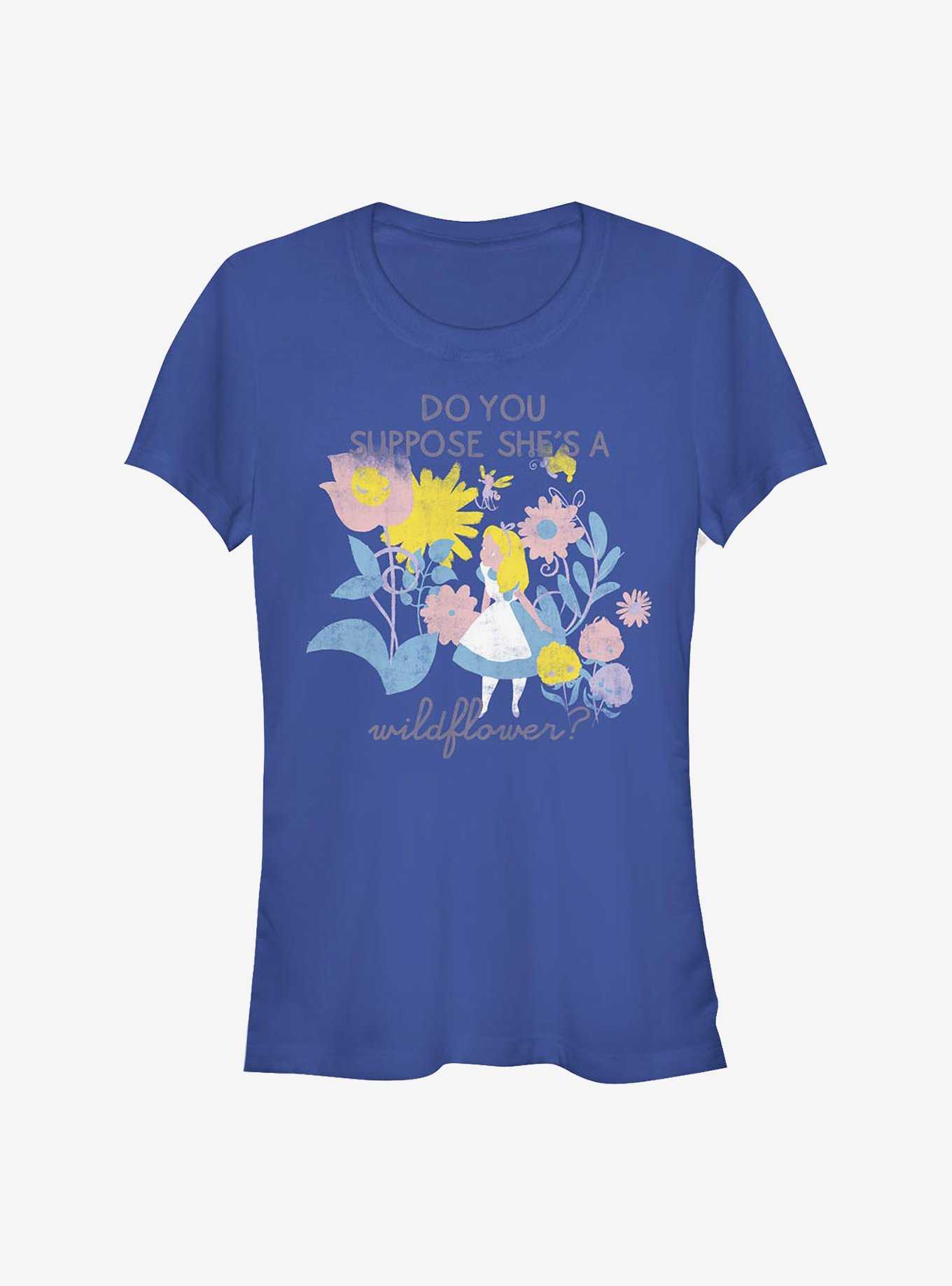 Disney Alice In Wonderland Wildflower Girls T-Shirt, , hi-res