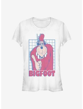 Disney A Goofy Movie Jamming Bigfoot Girls T-Shirt, WHITE, hi-res