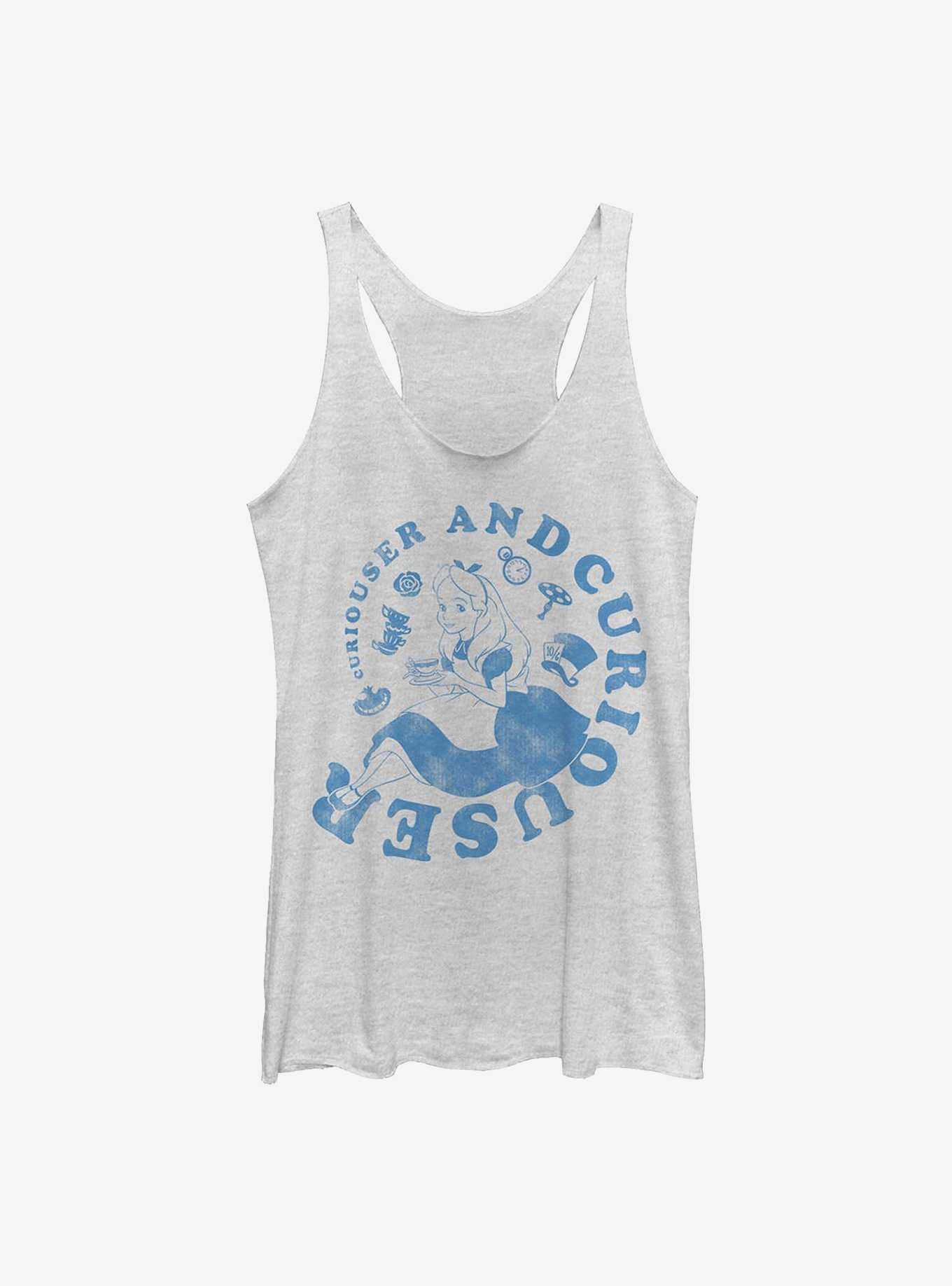 Disney Alice In Wonderland Alice Curiouser And Curiouser Girls Tank, , hi-res