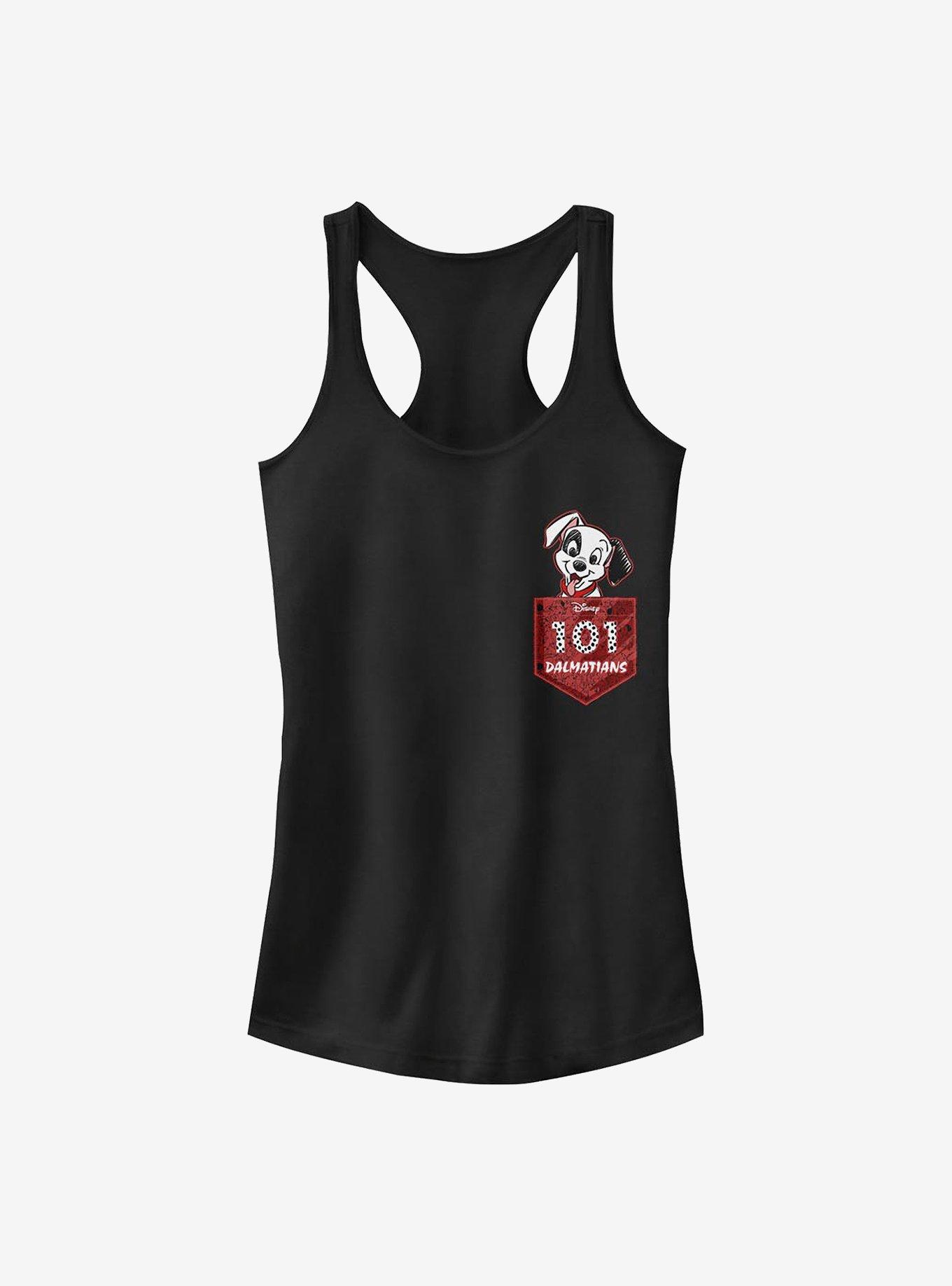 Disney 101 Dalmatians Faux Pocket Puppy Girls Tank, , hi-res