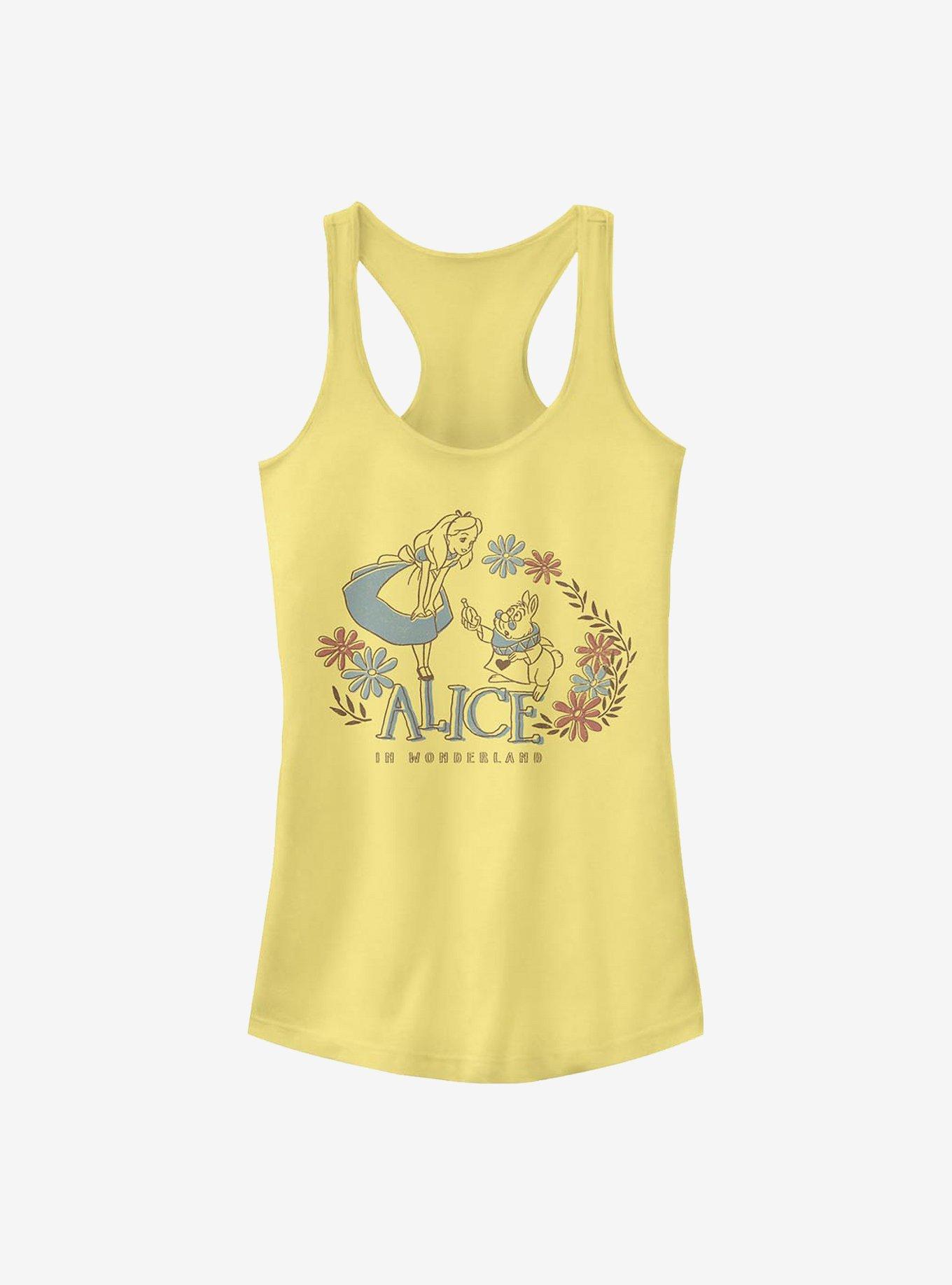 Disney Alice Wonderland Rabbit Girls Tank