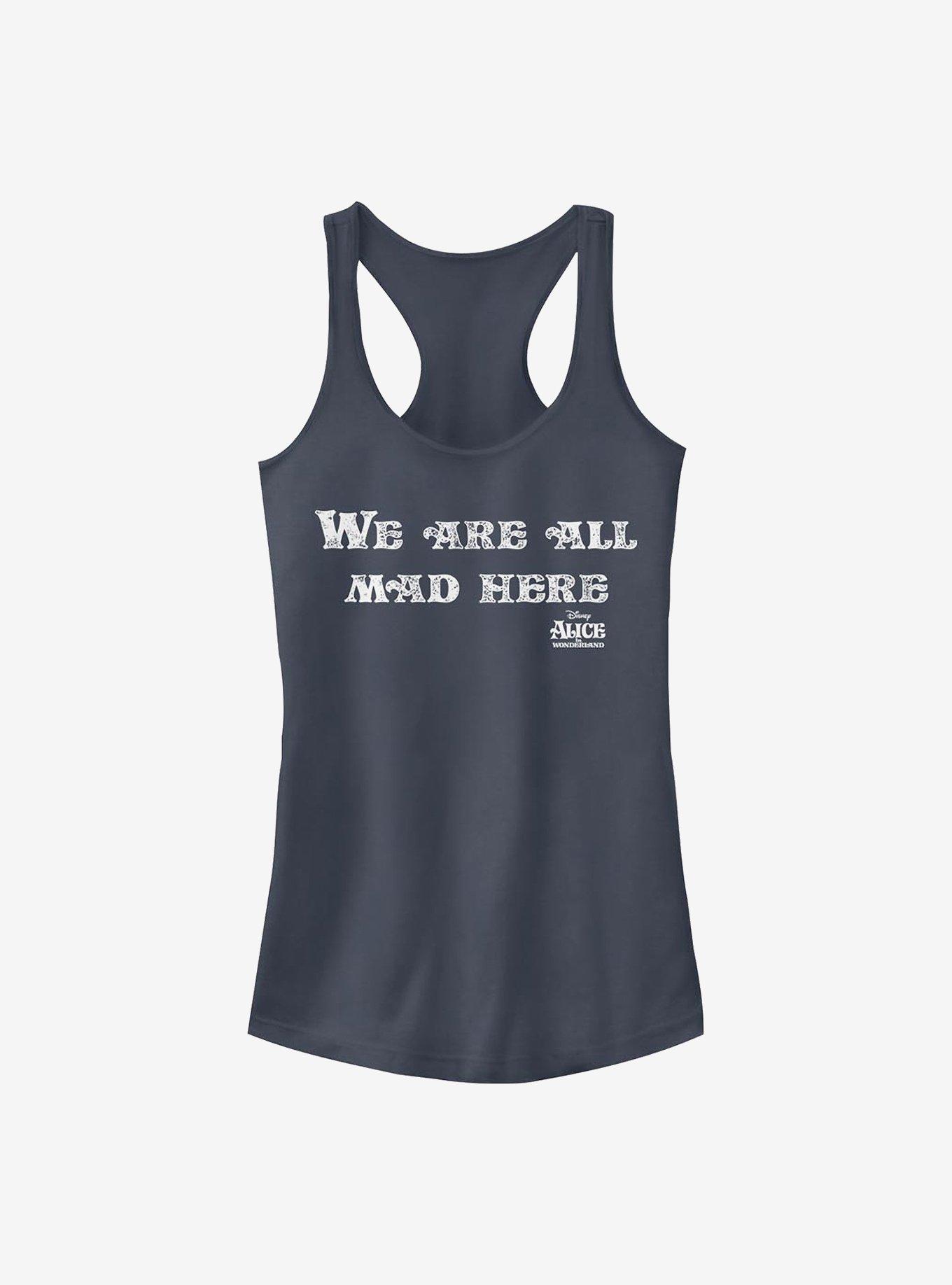 Disney Alice In Wonderland All Mad Here Girls Tank