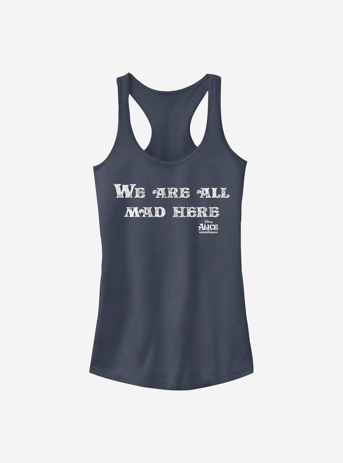 Disney Alice In Wonderland All Mad Here Girls Tank, , hi-res