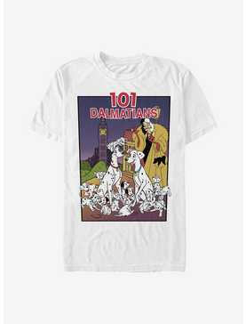 Disney 101 Dalmatians Vhs Cover T-Shirt, WHITE, hi-res