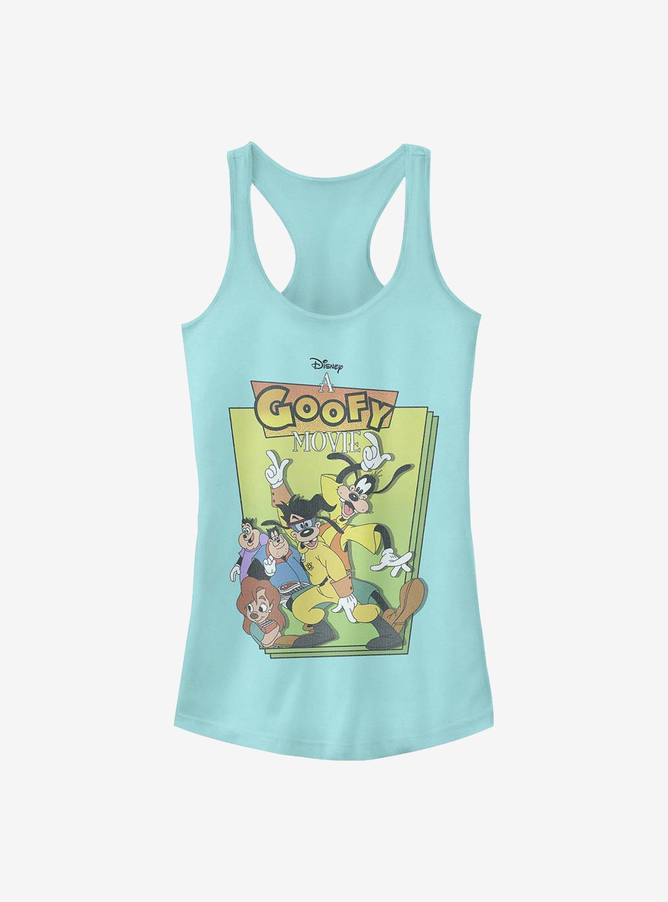 Disney A Goofy Movie Goof Cover Girls Tank, CANCUN, hi-res