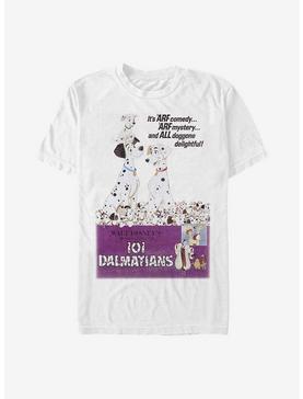 Disney 101 Dalmatians Vintage Poster Variant T-Shirt, WHITE, hi-res