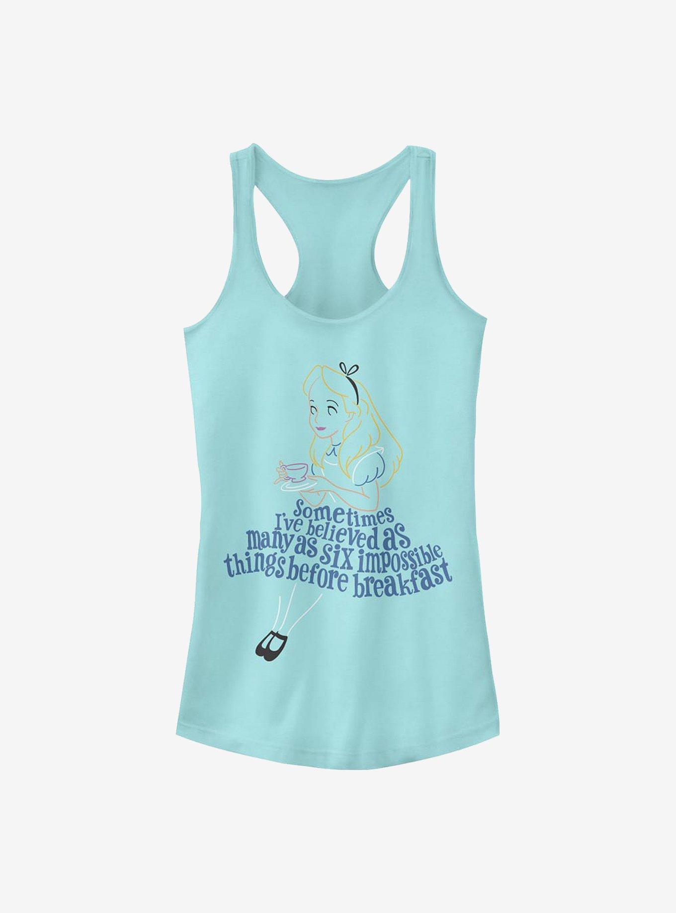 Disney Alice In Wonderland Impossible Things Girls Tank, CANCUN, hi-res