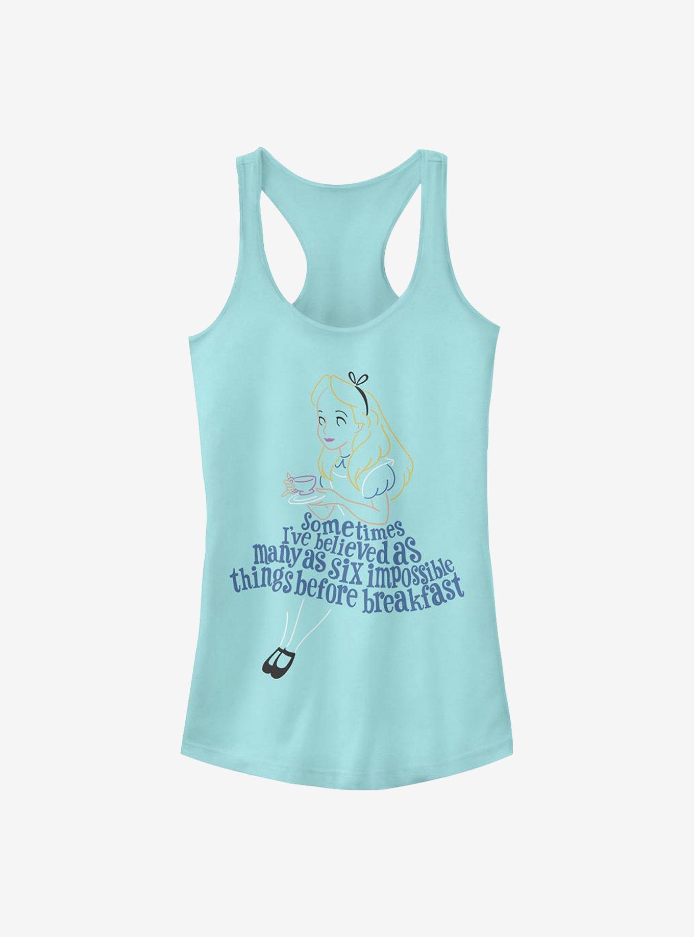 Disney Alice In Wonderland Impossible Things Girls Tank, CANCUN, hi-res