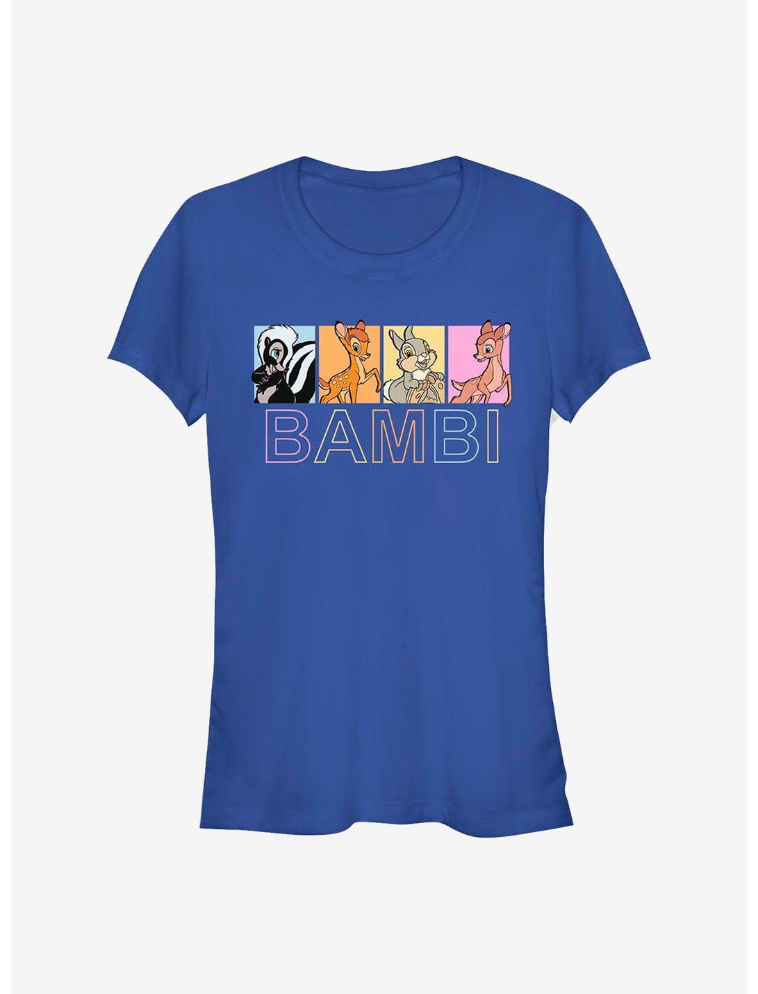 Disney Bambi Characters Box Up Girls T-Shirt, , hi-res