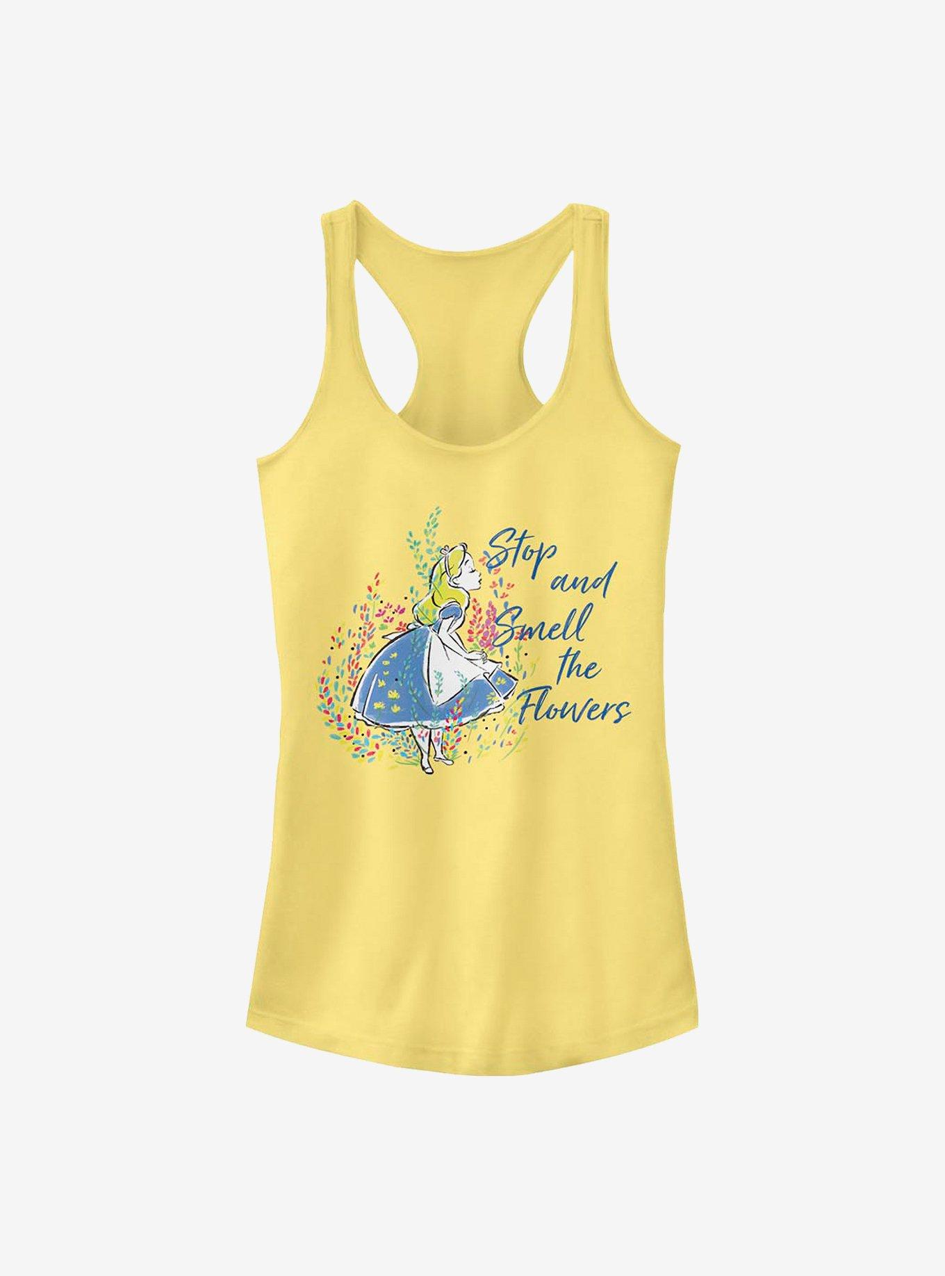 Disney Alice In Wonderland Smell The Flowers Girls Tank, , hi-res