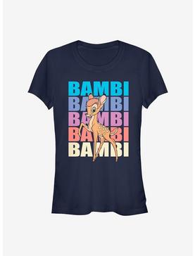Disney Bambi Name Stacked Girls T-Shirt, , hi-res