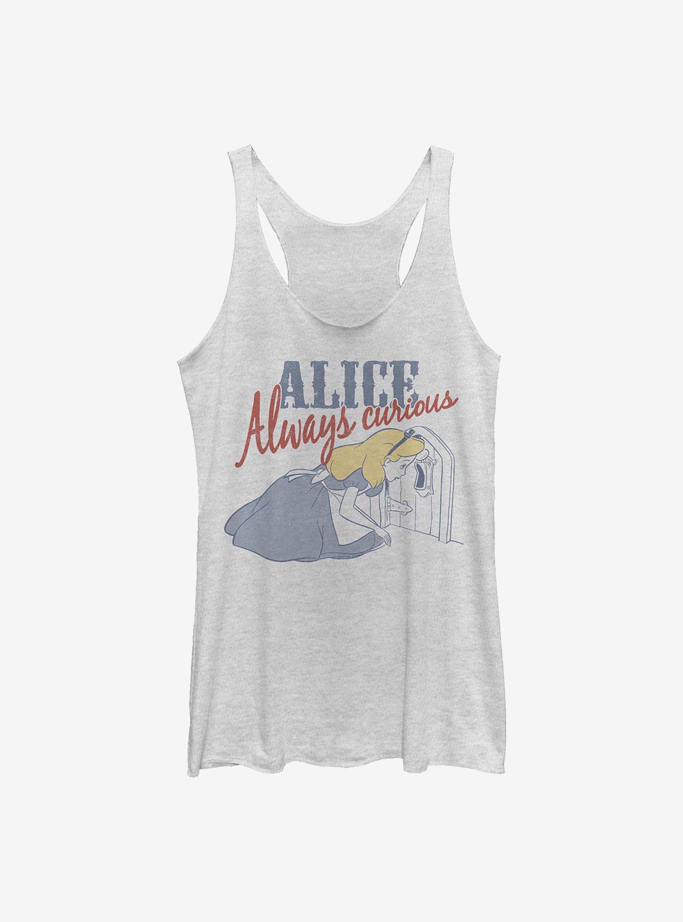Disney Alice In Wonderland Vintage Alice Girls Tank, WHITE HTR, hi-res