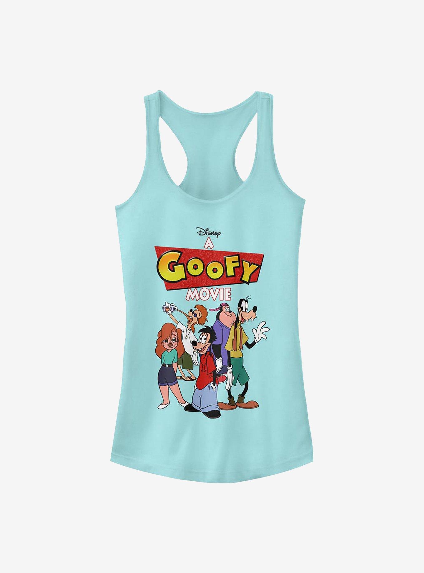 Disney A Goofy Movie Logo Group Girls Tank, CANCUN, hi-res