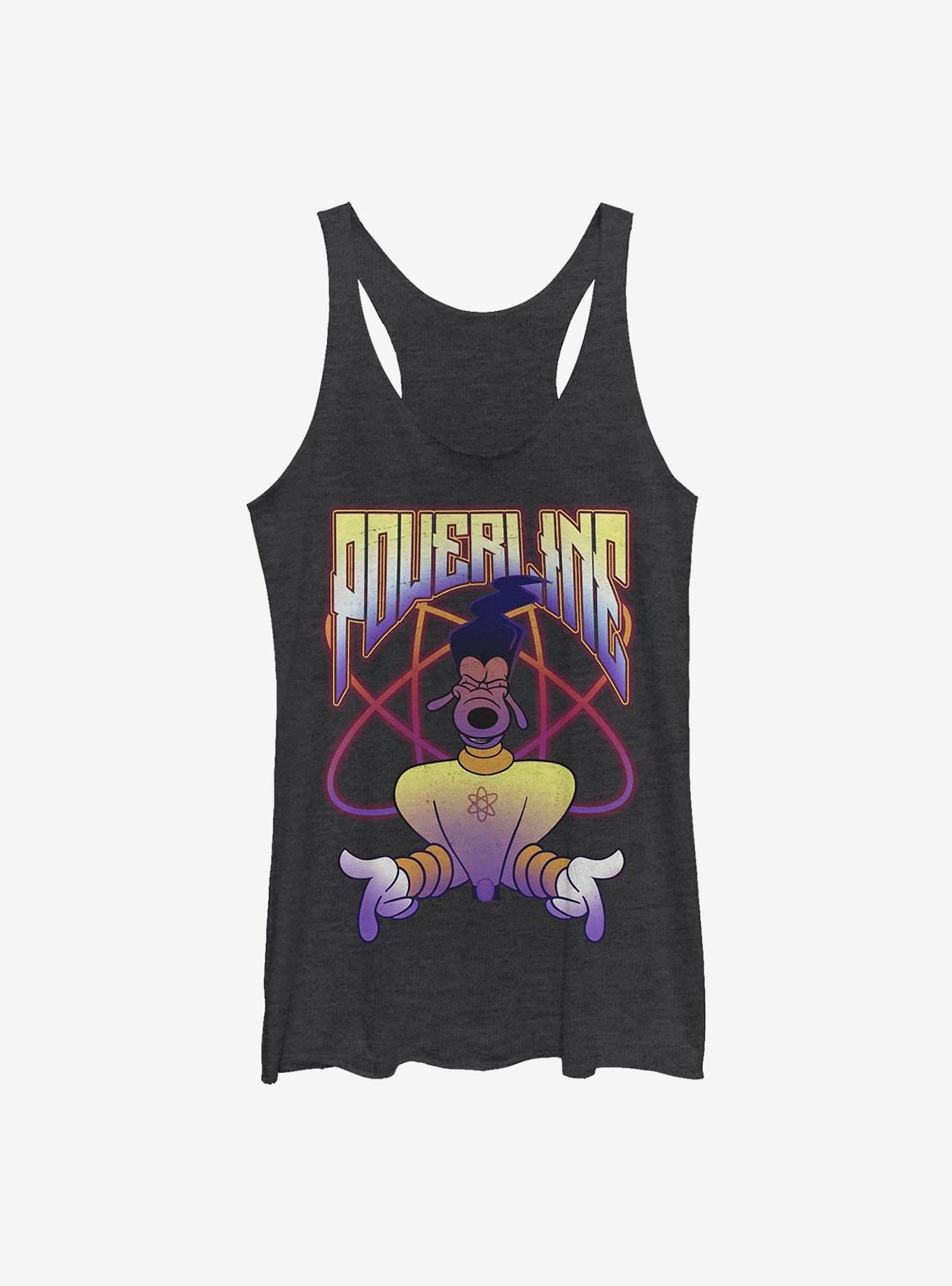 Disney A Goofy Movie Powerline Jam Girls Tank, BLK HTR, hi-res