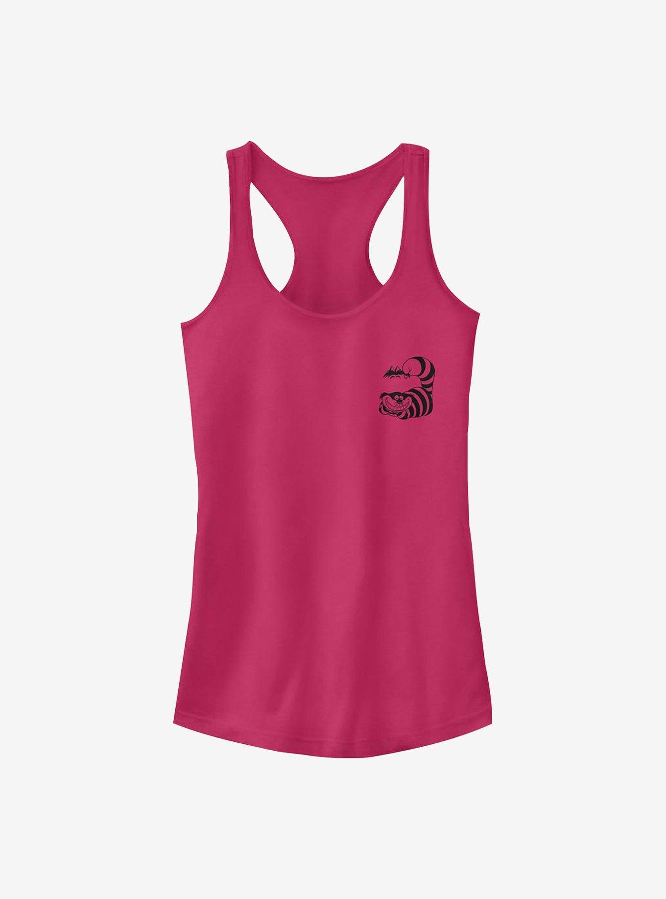 Disney Alice In Wonderland Vintage Line Cheshire Girls Tank, RASPBERRY, hi-res