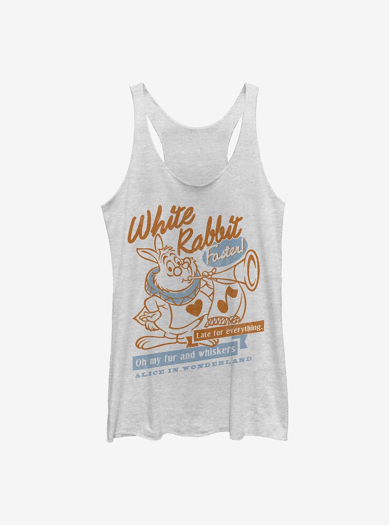 Disney Alice In Wonderland Girls Tank Rabbit Girls Tank, , hi-res