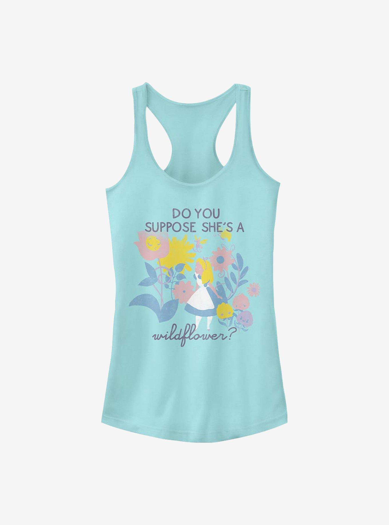 Disney Alice In Wonderland Wildflower Girls Tank, CANCUN, hi-res