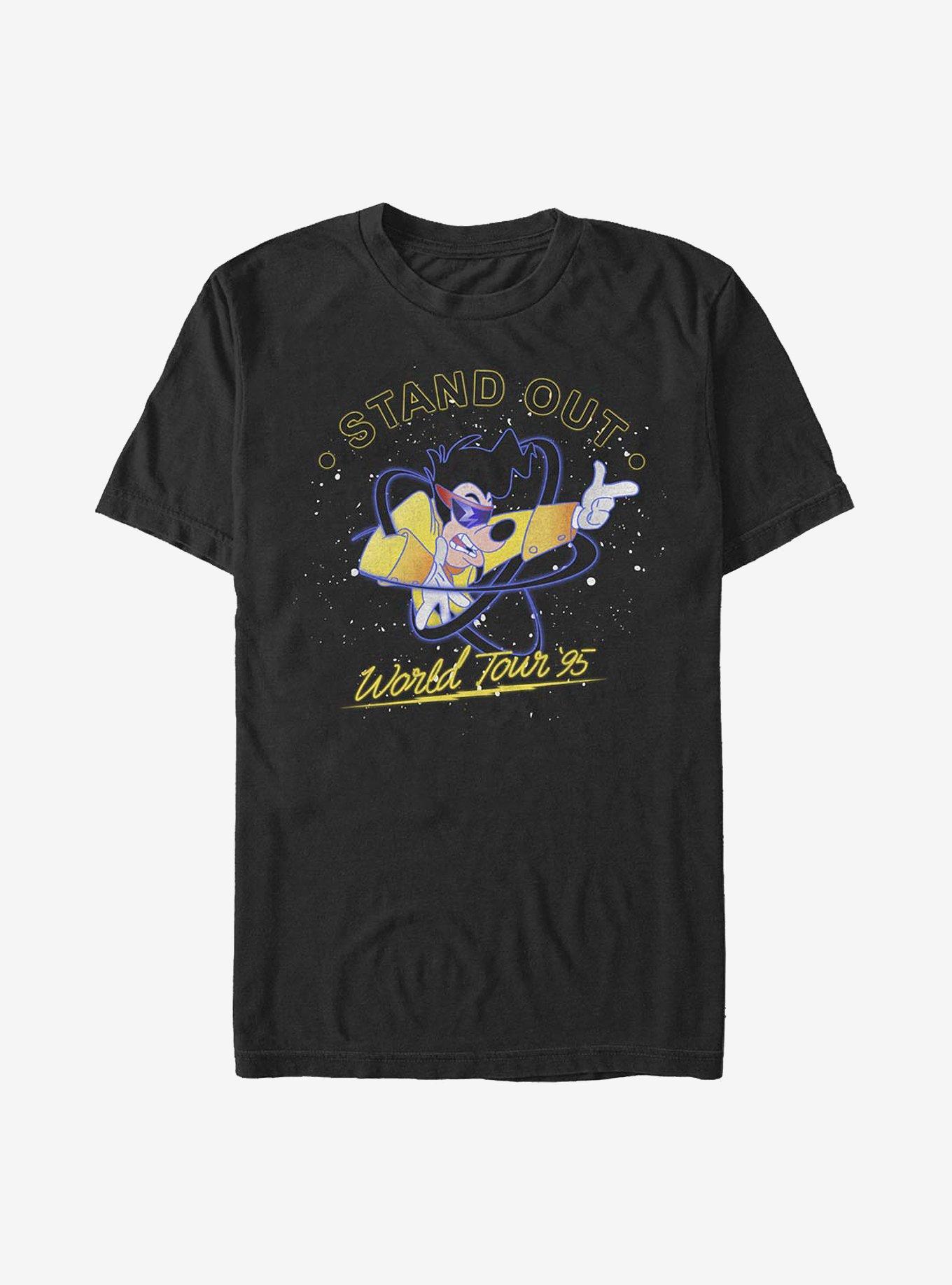 Disney A Goofy Movie Above The Crowd T-Shirt, BLACK, hi-res