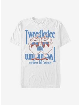 Disney Alice In Wonderland Tweedles T-Shirt, WHITE, hi-res