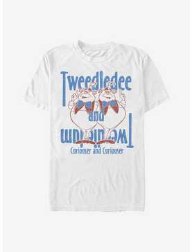 Disney Alice In Wonderland Tweedles T-Shirt, WHITE, hi-res