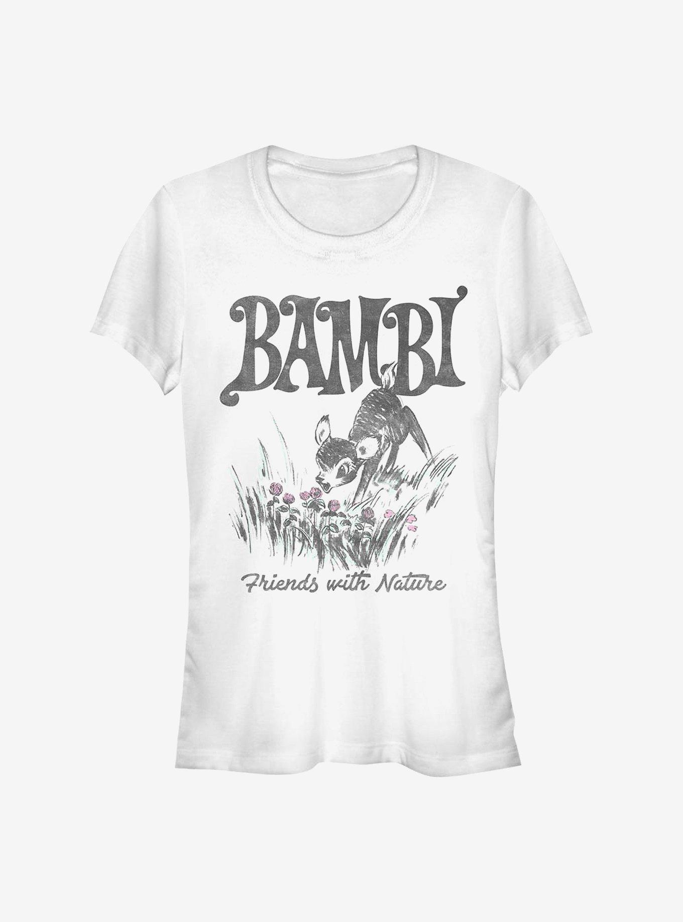 Disney Bambi Nature Girls T-Shirt, WHITE, hi-res