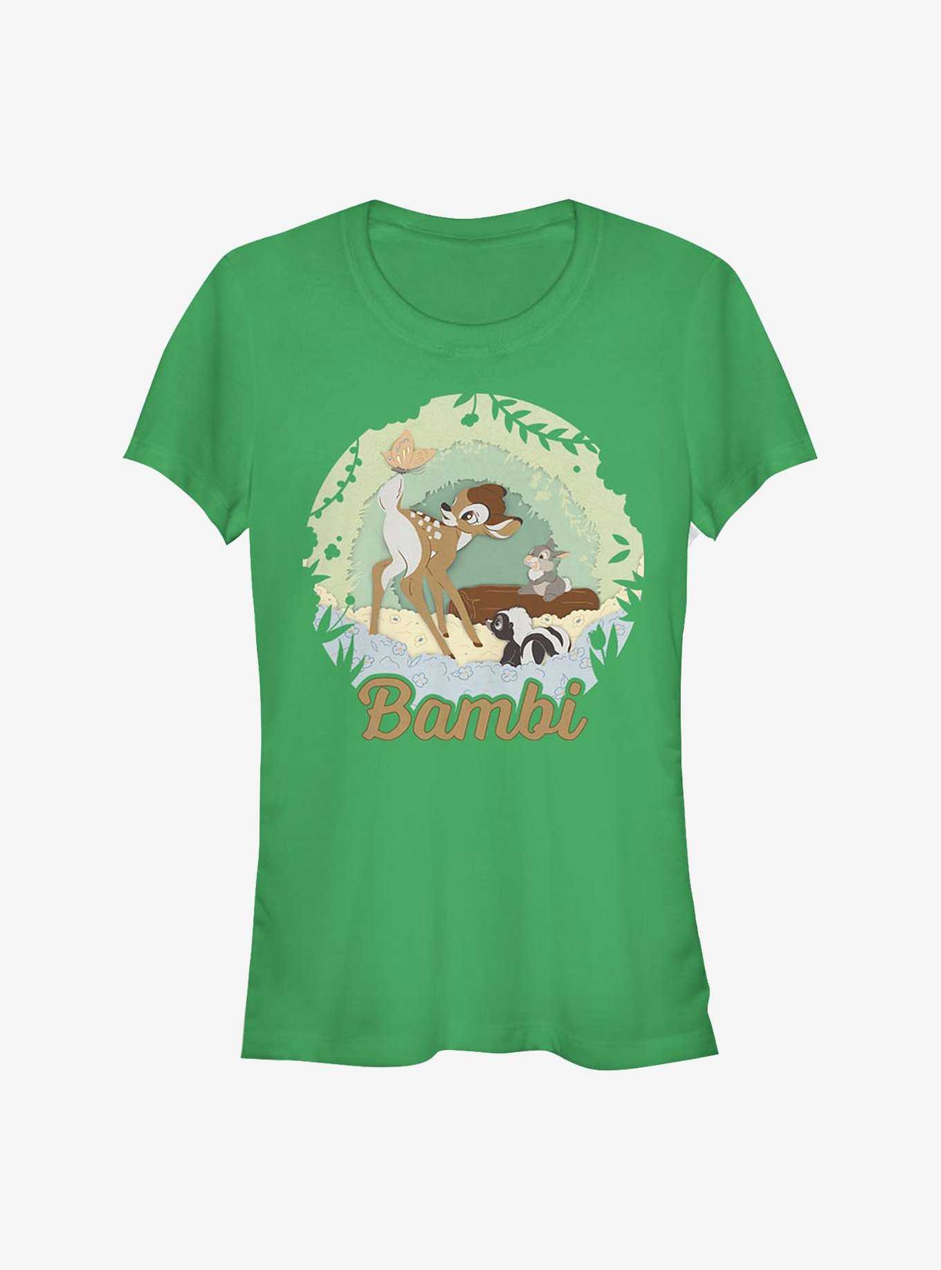 Disney Bambi Papercut Girls T-Shirt, , hi-res