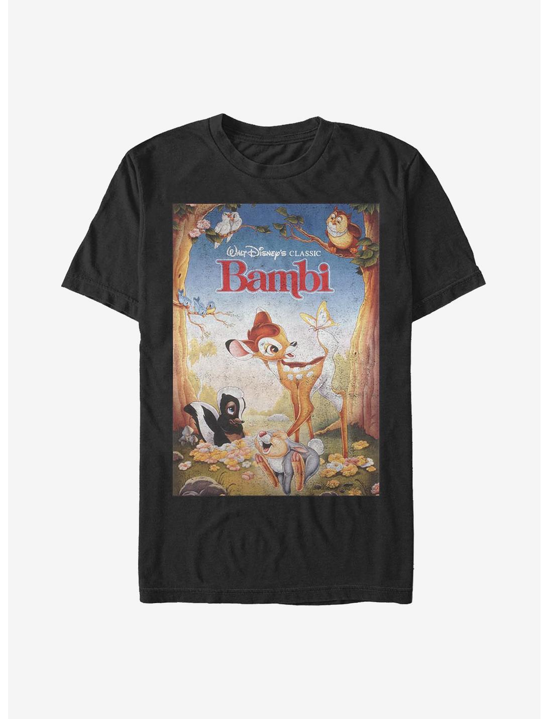 Disney Bambi Beautiful Friendships T-Shirt, BLACK, hi-res