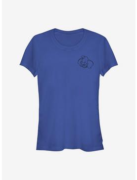 Disney Dumbo Line Girls T-Shirt, , hi-res