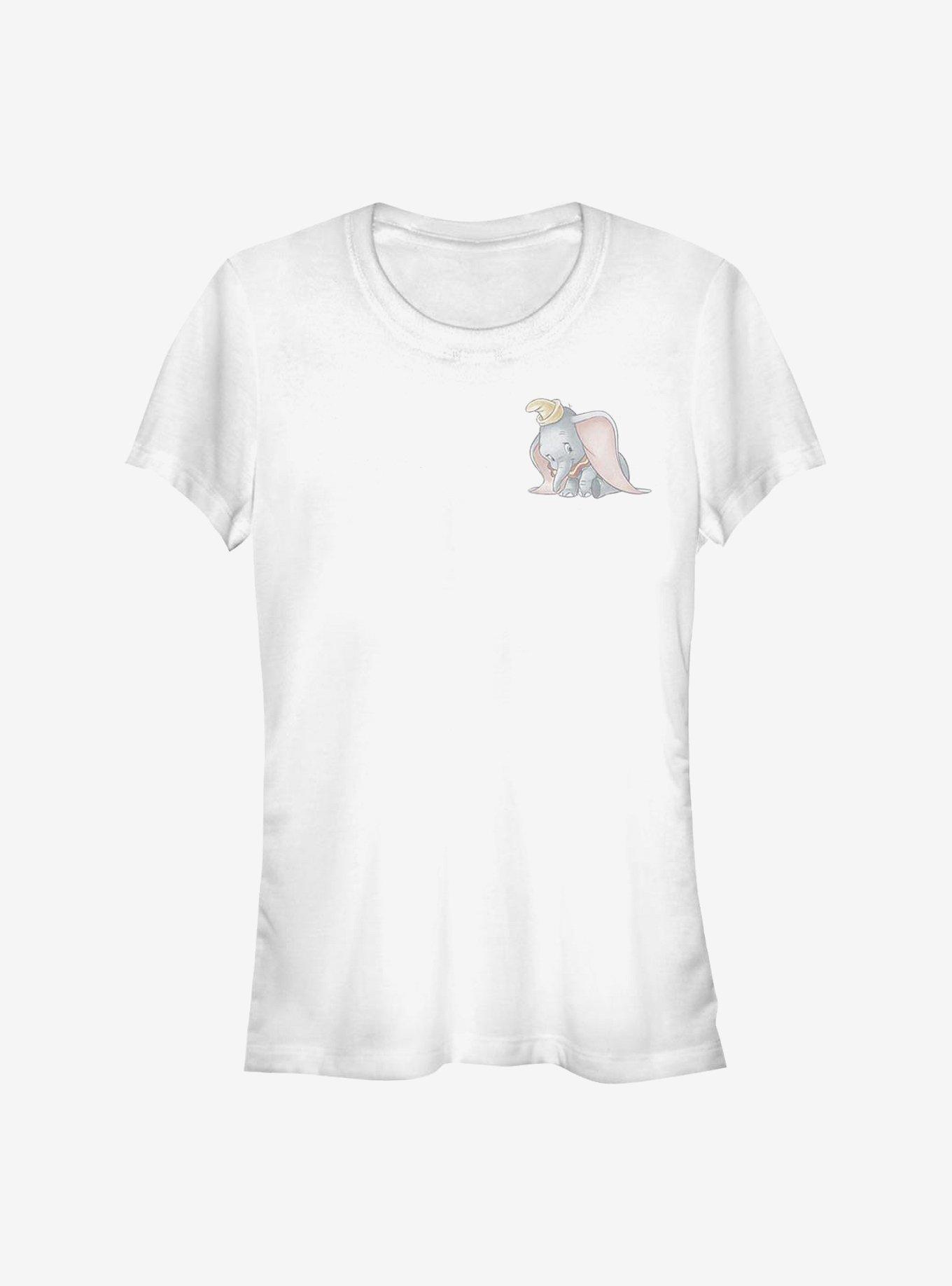 Disney Dumbo Pocket Girls T-Shirt, WHITE, hi-res