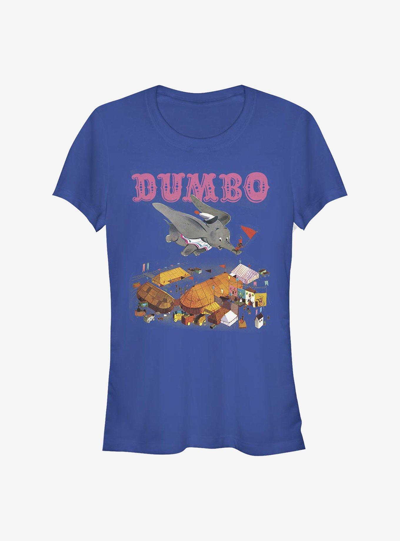 Disney Dumbo Storybook Dumbo Girls T-Shirt, ROYAL, hi-res