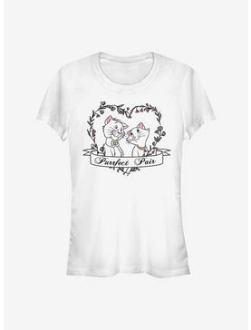 Disney The Aristocats Duchess And O'Malley Purrfect Girls T-Shirt, WHITE, hi-res