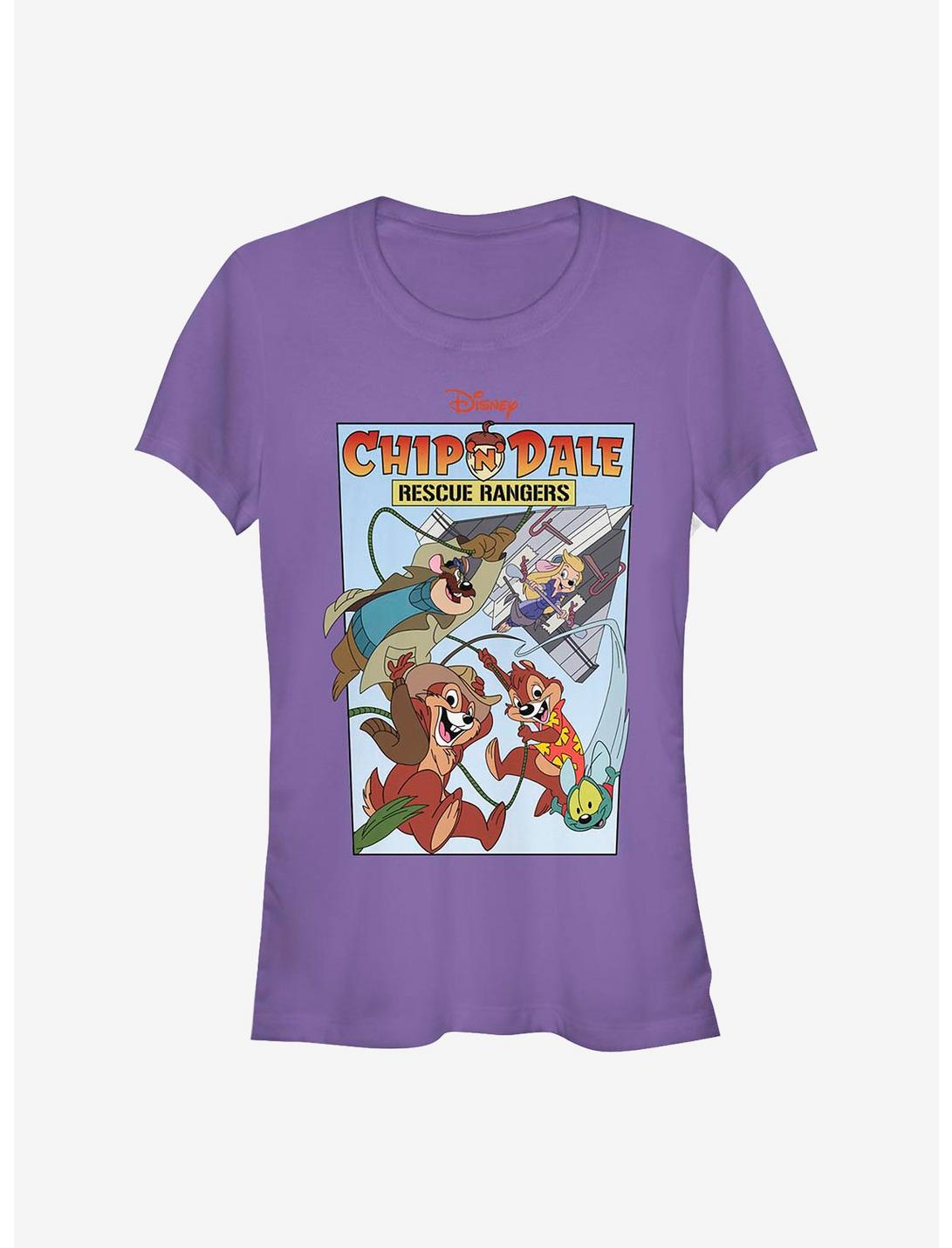 Disney Chip N' Dale Rescue Rangers Cover Girls T-Shirt, PURPLE, hi-res