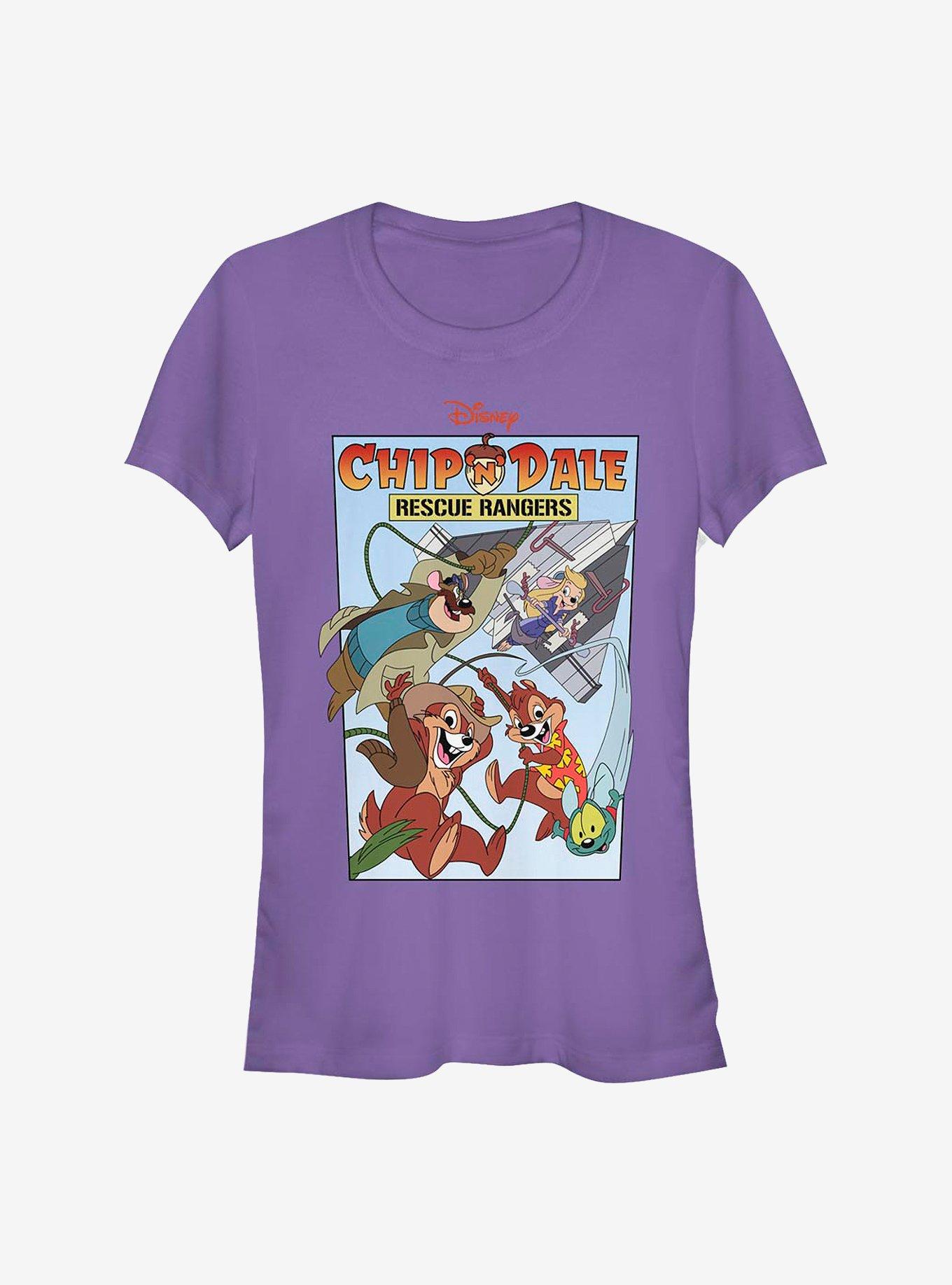 Disney Chip N' Dale Rescue Rangers Cover Girls T-Shirt, PURPLE, hi-res