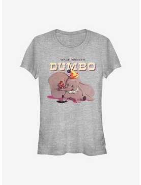 Disney Dumbo Classic Dumbo Girls T-Shirt, ATH HTR, hi-res
