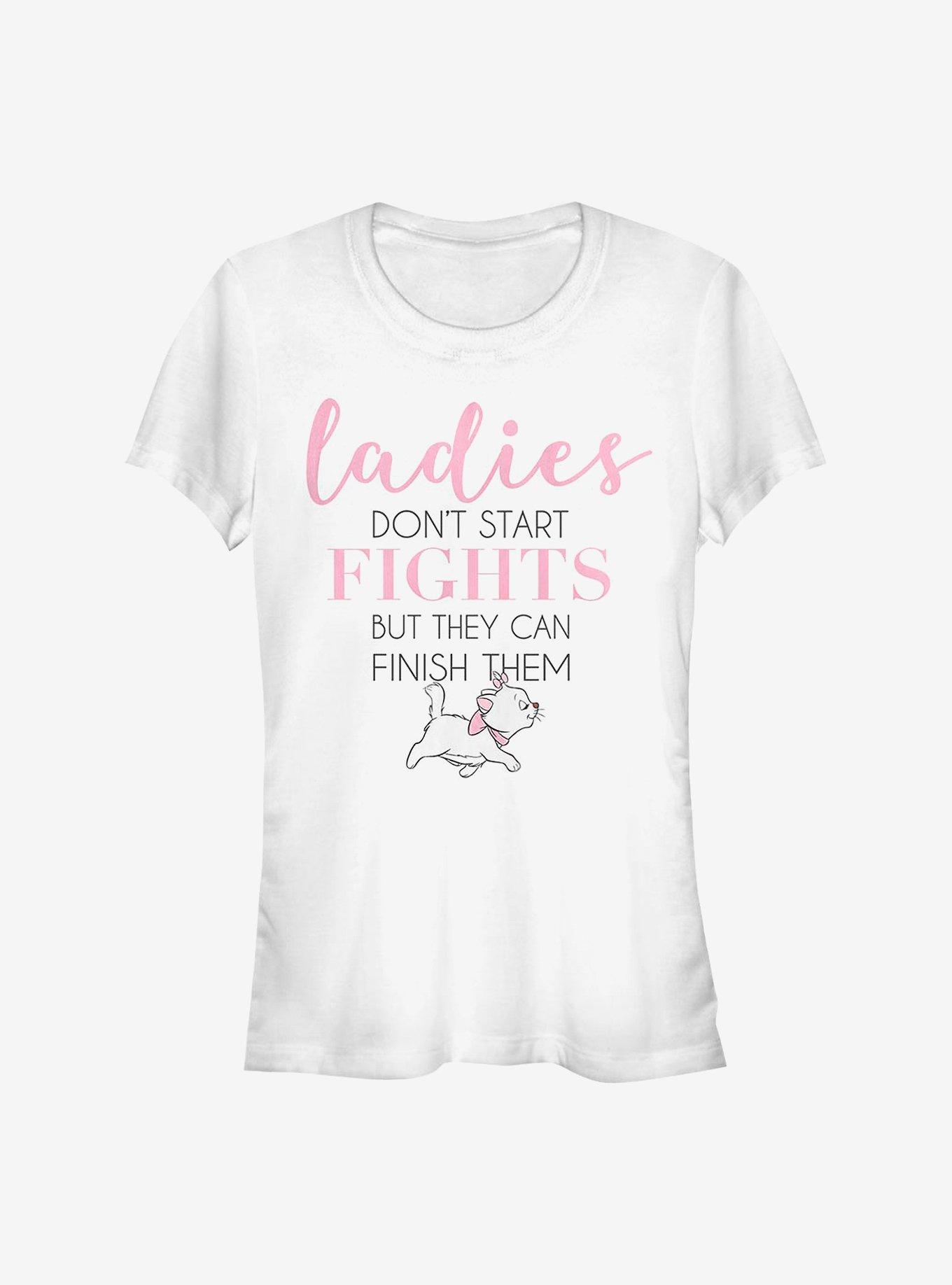 Disney The Aristocats Ladies Stack Two Girls T-Shirt, WHITE, hi-res