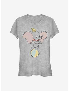Disney Dumbo Ball Pose Girls T-Shirt, ATH HTR, hi-res