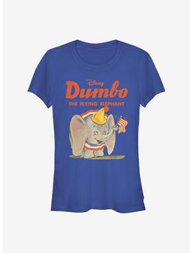 Disney Dumbo Classic Art Girls T-Shirt, ROYAL, hi-res