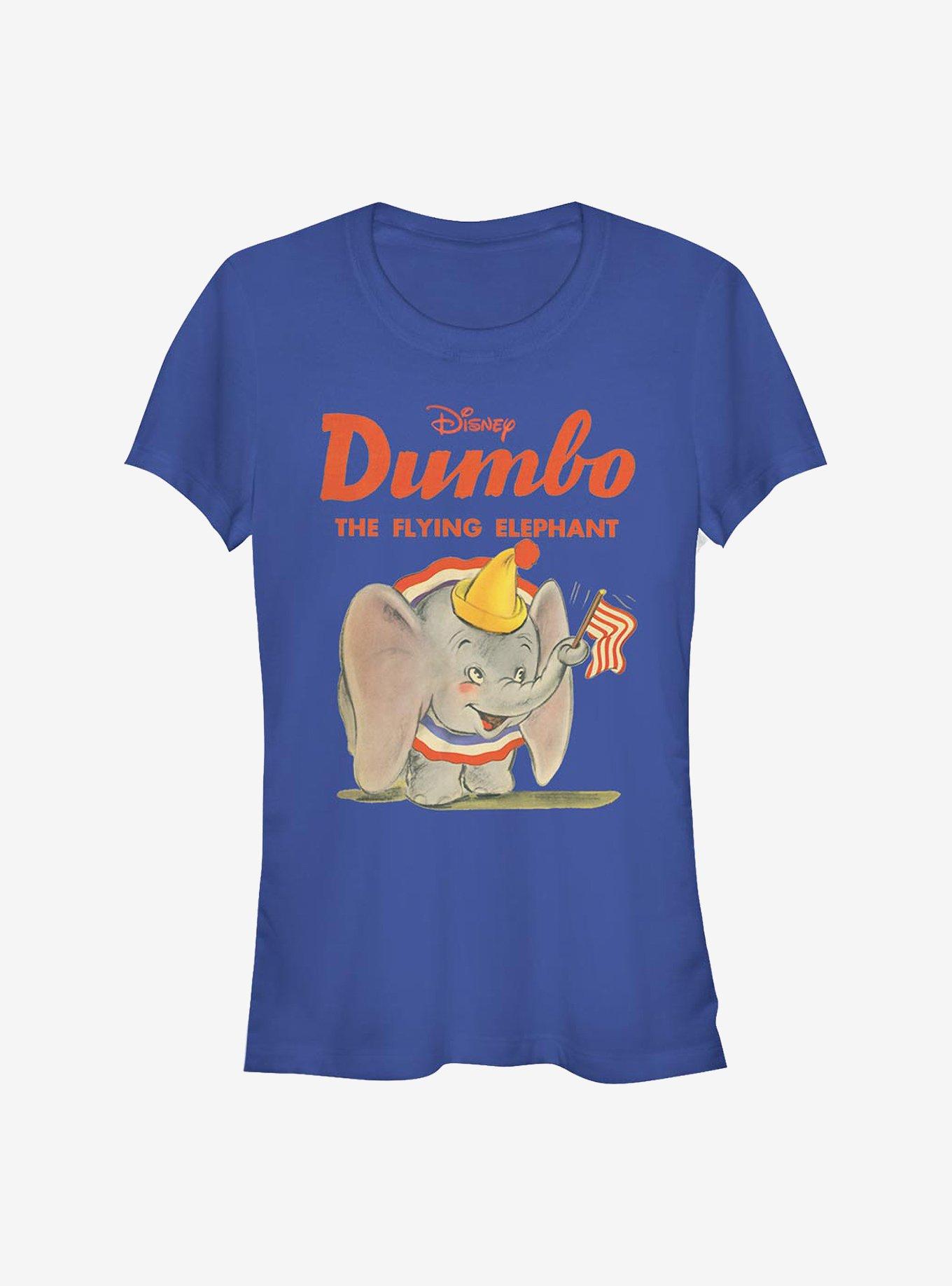 Disney Dumbo Dumbo Classic Art Girls T-Shirt, ROYAL, hi-res