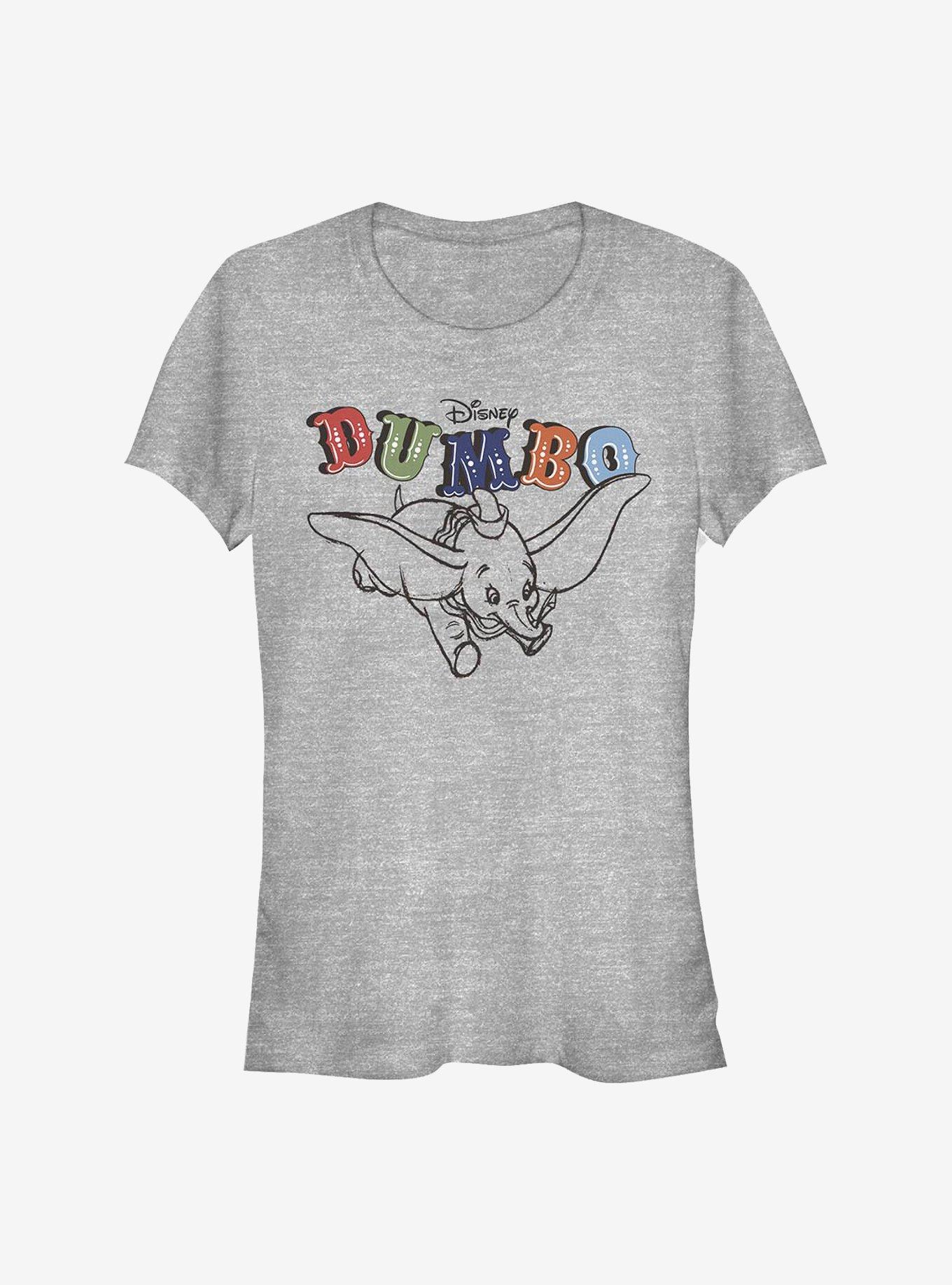 Disney Dumbo Flying Circus Girls T-Shirt, ATH HTR, hi-res