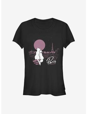 Disney The Aristocats Together In Paris Girls T-Shirt, BLACK, hi-res